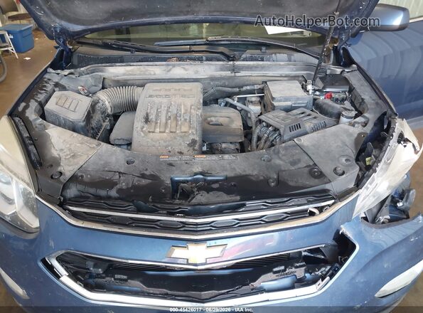 2GNFLFEK3G6155259 2016 CHEVROLET EQUINOX Blue Вид ззаду