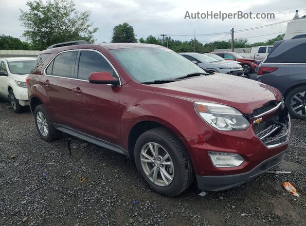 2GNFLFEK3G6164009 2016 CHEVROLET EQUINOX Темно-бордовый Передняя правая четверть