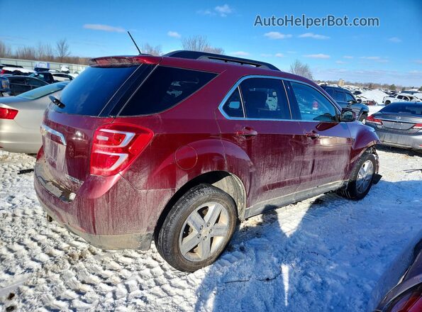 2GNFLFEK3G6168092 2016 CHEVROLET EQUINOX Red უკანა მარჯვენა
