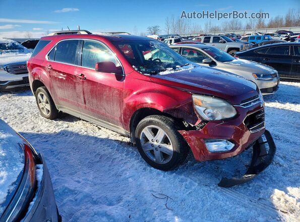 2GNFLFEK3G6168092 2016 CHEVROLET EQUINOX Red წინა მარჯვენა
