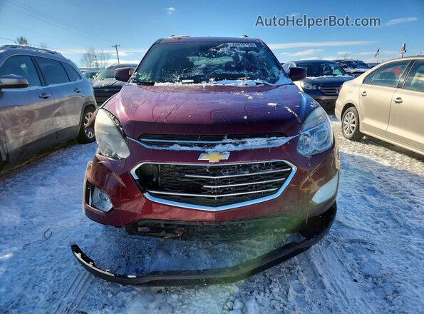 2GNFLFEK3G6168092 2016 CHEVROLET EQUINOX Red წინა ხედი