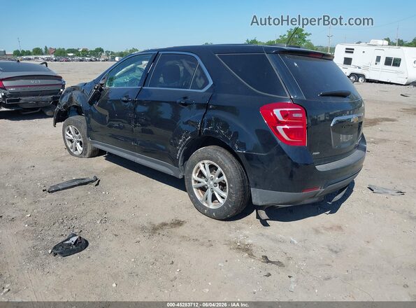 2GNFLFEK3G6193154 2016 CHEVROLET EQUINOX Black Tył lewy