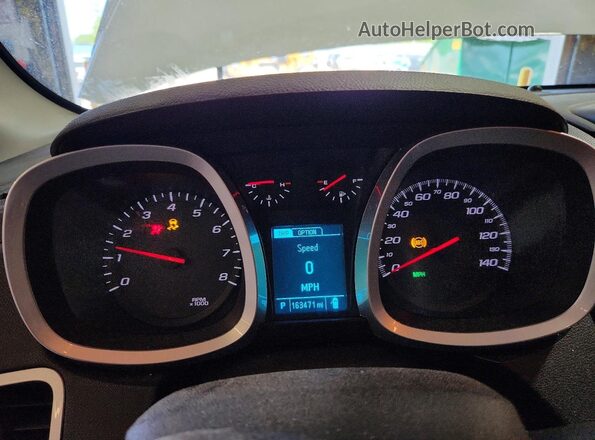2GNFLFEK3G6285235 2016 CHEVROLET EQUINOX White Սարքավորումների վահանակի տեսք