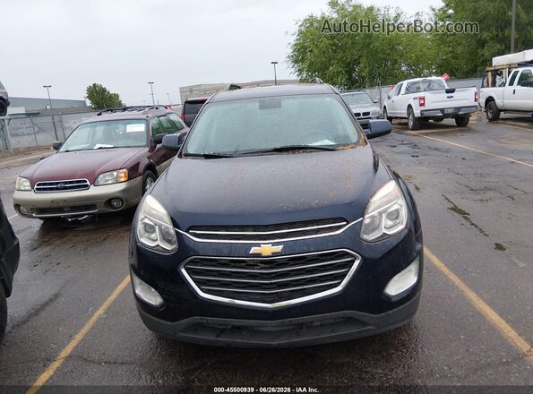 2GNFLFEK3H6239857 2017 CHEVROLET EQUINOX Blue Вид щитка приладів