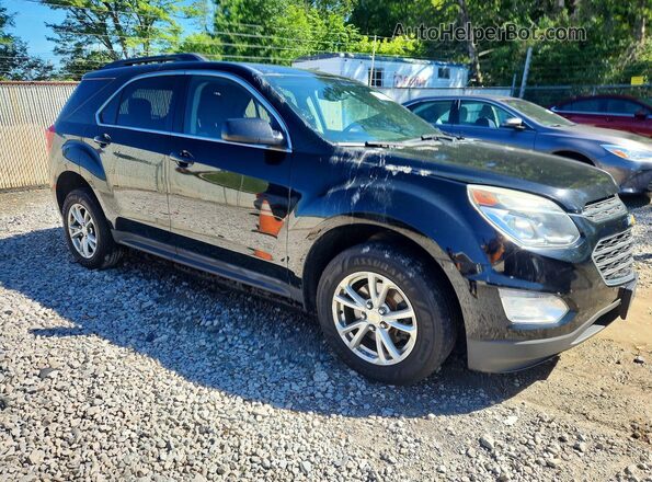2GNFLFEK3H6338842 2017 CHEVROLET EQUINOX Black წინა მარჯვენა