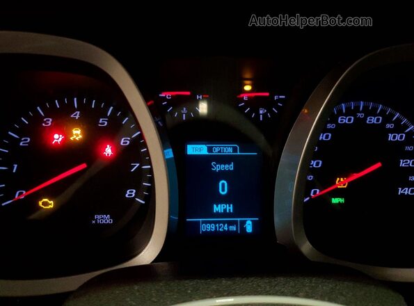 2GNFLFEK4H6125348 2017 CHEVROLET EQUINOX Черный Вид щитка приборов
