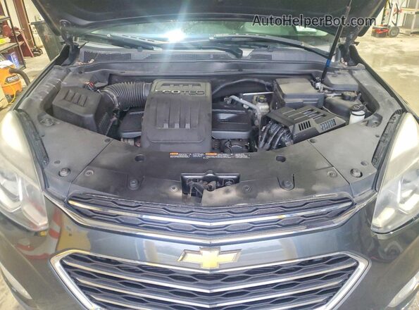 2GNFLFEK4H6178681 2017 CHEVROLET EQUINOX Gray Widok komory silnika