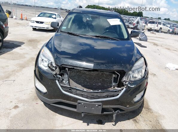 2GNFLFEK5G6234898 2016 CHEVROLET EQUINOX Black Widok z przodu
