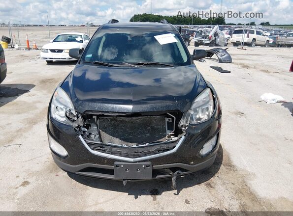 2GNFLFEK5G6234898 2016 CHEVROLET EQUINOX Black Widok zestawu wskaźników