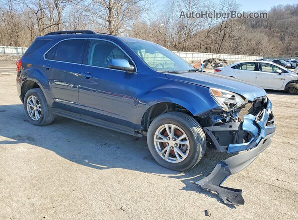 2GNFLFEK5G6258702 2016 CHEVROLET EQUINOX Blue Delantero derecho