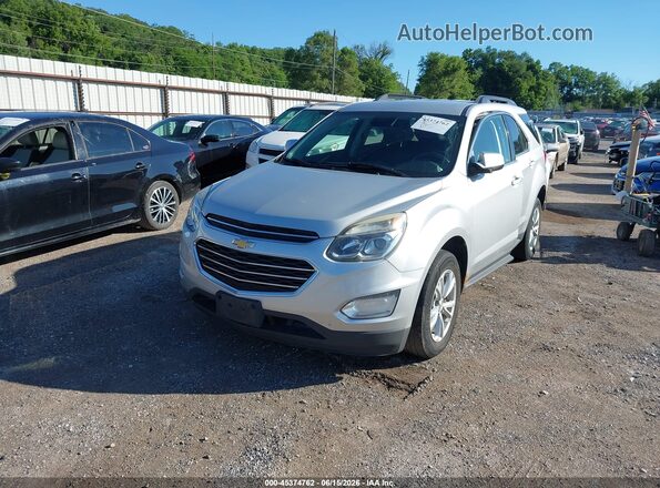 2GNFLFEK5G6285429 2016 CHEVROLET EQUINOX Silver Առջևի ձախ երեք քառորդ տեսարան