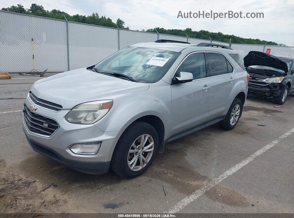 2GNFLFEK5G6288699 2016 CHEVROLET EQUINOX Silver Vista tres cuartos delantera izquierda