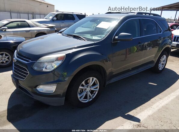 2GNFLFEK5H6262489 2017 CHEVROLET EQUINOX Gray წინა მარცხენა ხედი სამი მეოთხედიდან