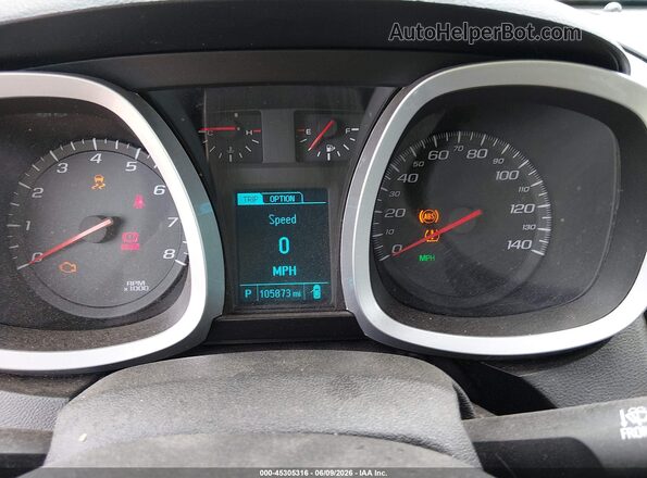 2GNFLFEK6G6185503 2016 CHEVROLET EQUINOX White უკანა სავარძლების ხედი