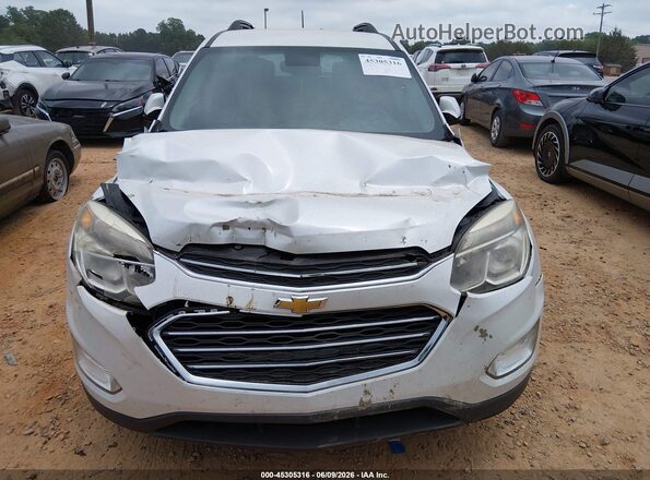 2GNFLFEK6G6185503 2016 CHEVROLET EQUINOX White ხელსაწყოთა პანელის ხედი