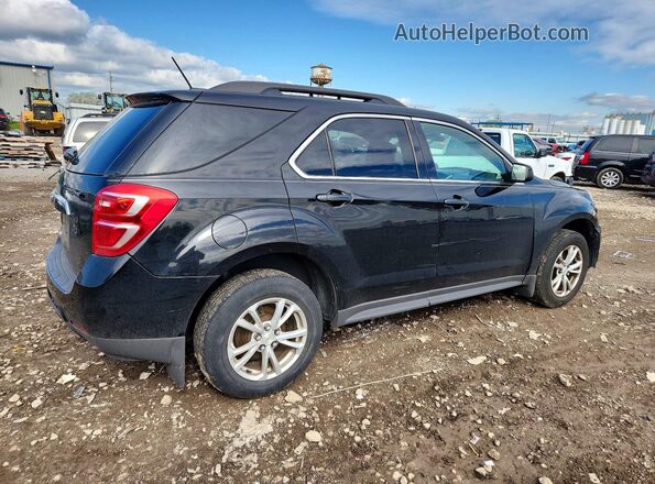2GNFLFEK6H6207436 2017 CHEVROLET EQUINOX Black Rear right