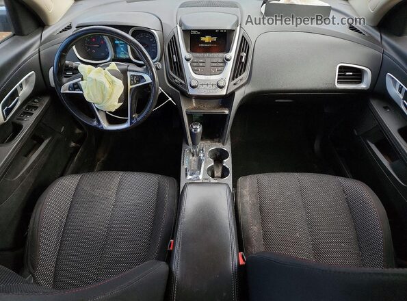 2GNFLFEK6H6207436 2017 CHEVROLET EQUINOX Black Dashboard view