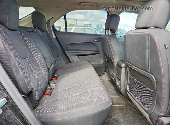 2GNFLFEK6H6207436 2017 CHEVROLET EQUINOX Black Rear interior view