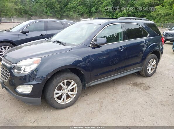 2GNFLFEK7G6303719 2016 CHEVROLET EQUINOX Blue Vista tres cuartos delantera izquierda