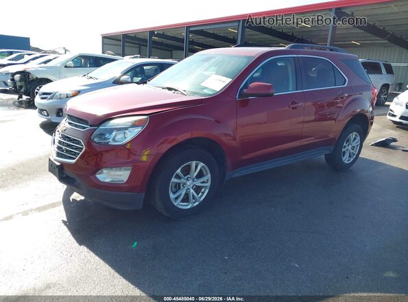 2GNFLFEK7H6103389 2017 CHEVROLET EQUINOX Maroon Առջևի ձախ երեք քառորդ տեսարան