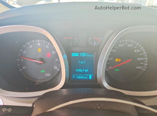 2GNFLFEK7H6334745 2017 CHEVROLET EQUINOX White Սարքավորումների վահանակի տեսք