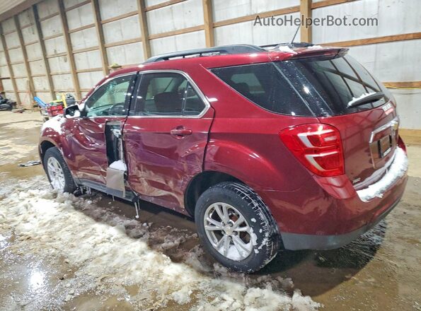 2GNFLFEK8G6163261 2016 CHEVROLET EQUINOX Maroon Հետևի ձախ
