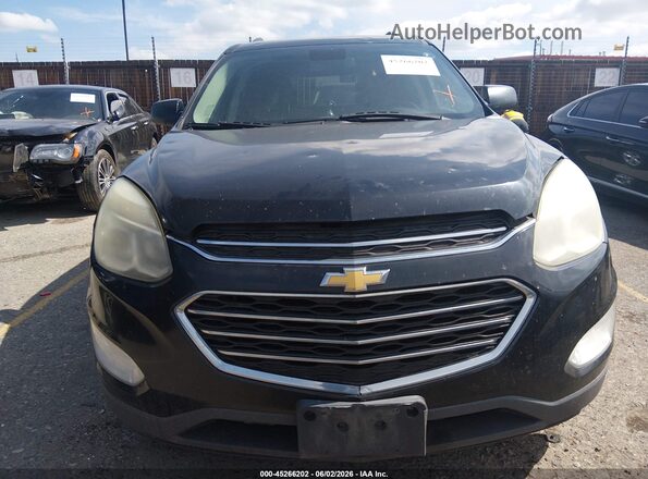 2GNFLFEK8G6268169 2016 CHEVROLET EQUINOX Black ხელსაწყოთა პანელის ხედი