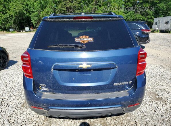 2GNFLFEKXG6157431 2016 CHEVROLET EQUINOX Blue უკანა ხედი