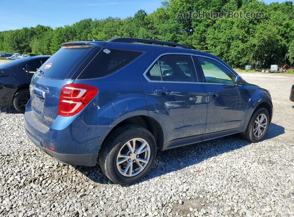 2GNFLFEKXG6157431 2016 CHEVROLET EQUINOX Blue უკანა მარჯვენა