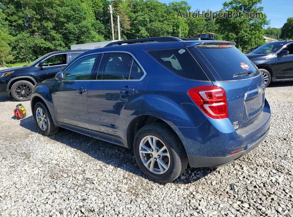 2GNFLFEKXG6157431 2016 CHEVROLET EQUINOX Blue უკანა მარცხენა