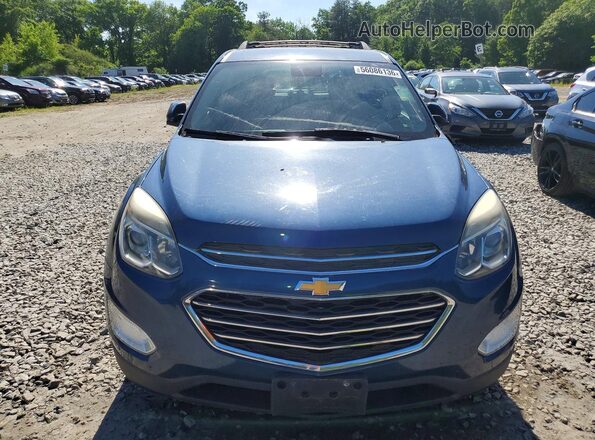 2GNFLFEKXG6157431 2016 CHEVROLET EQUINOX Blue წინა ხედი