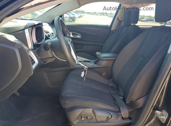 2GNFLFEKXG6205722 2016 CHEVROLET EQUINOX Black Front interior view