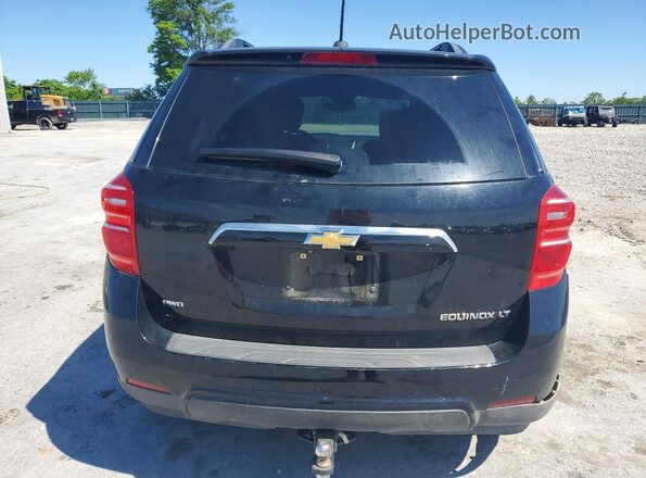 2GNFLFEKXG6205722 2016 CHEVROLET EQUINOX Black Rear view