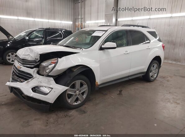 2GNFLFEKXG6230233 2016 CHEVROLET EQUINOX White Vista tres cuartos delantera izquierda