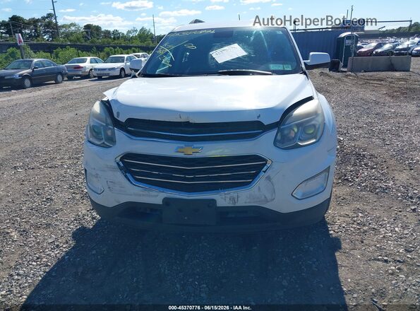 2GNFLFEKXG6288374 2016 CHEVROLET EQUINOX White ხელსაწყოთა პანელის ხედი