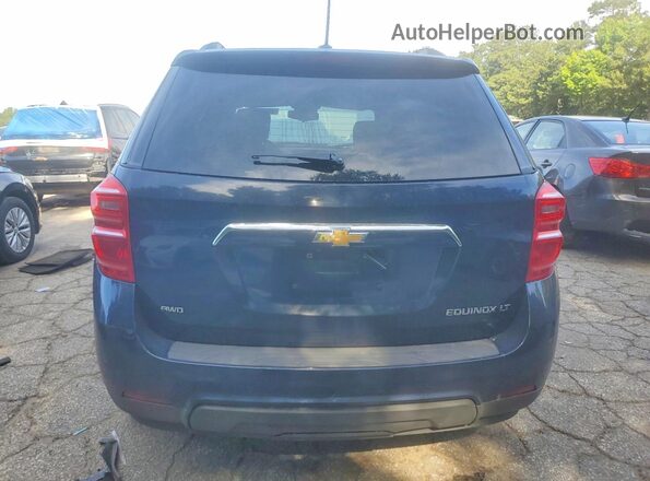 2GNFLFEKXG6355250 2016 CHEVROLET EQUINOX Blue უკანა ხედი