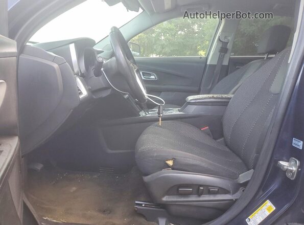 2GNFLFEKXG6355250 2016 CHEVROLET EQUINOX Blue წინა სალონის ხედი