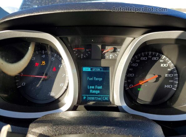2GNFLFEKXH6196439 2017 CHEVROLET EQUINOX Black Instrument cluster view