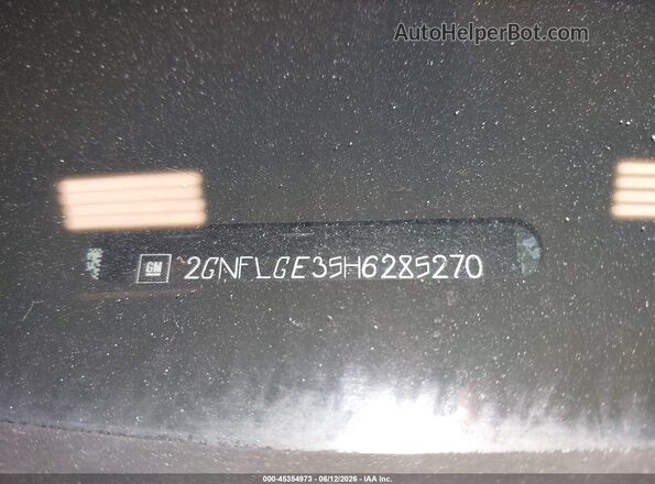2GNFLGE35H6285270 2017 CHEVROLET EQUINOX Серый Вид подкапотного пространства