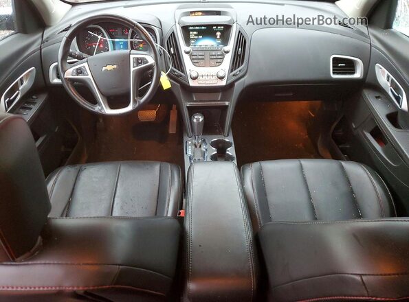 2GNFLGE3XH6168199 2017 CHEVROLET EQUINOX Красный Вид панели приборов