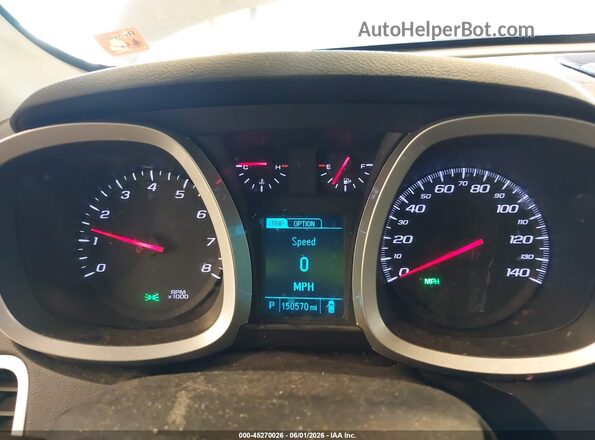 2GNFLGEK3G6155798 2016 CHEVROLET EQUINOX Gray Հետևի նստատեղերի տեսք