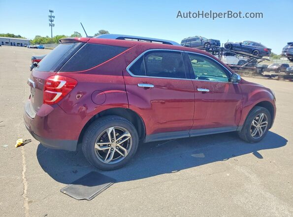 2GNFLGEK8H6124399 2017 CHEVROLET EQUINOX Burgundy Tył prawy