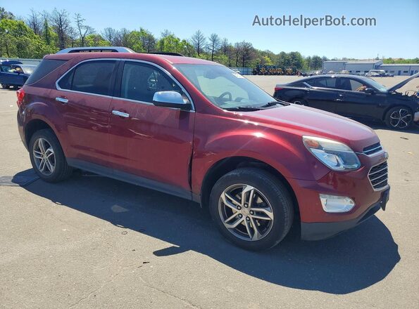 2GNFLGEK8H6124399 2017 CHEVROLET EQUINOX Burgundy Przód prawy