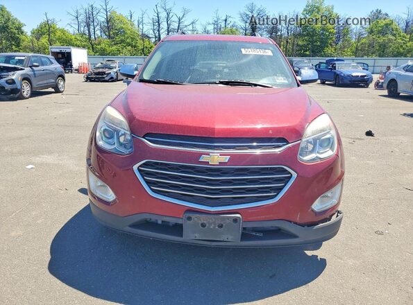 2GNFLGEK8H6124399 2017 CHEVROLET EQUINOX Burgundy Widok z przodu