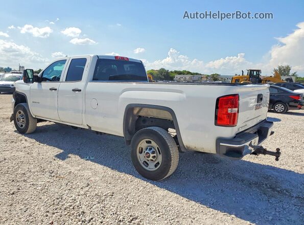 2GT21NEG2K1129017 2019 GMC SIERRA White Trasero izquierdo