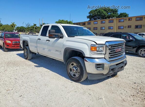 2GT21NEG2K1129017 2019 GMC SIERRA White Delantero derecho