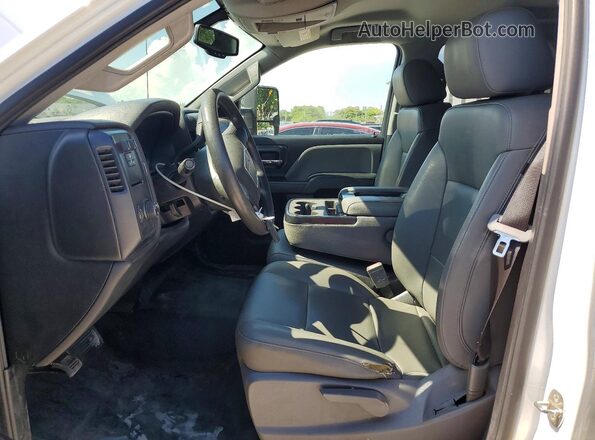2GT21NEG2K1129017 2019 GMC SIERRA White Vista interior delantera