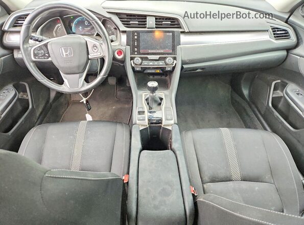 2HGFC1E36JH643252 2018 HONDA CIVIC White წინა პანელის ხედი