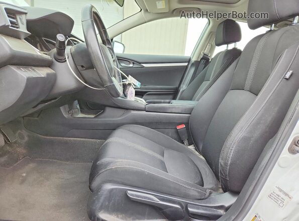 2HGFC1E36JH643252 2018 HONDA CIVIC White წინა სალონის ხედი