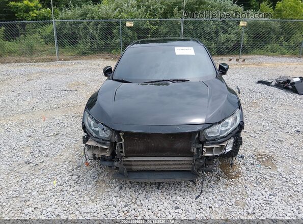 2HGFC1E50HH707653 2017 HONDA CIVIC Black წინა ხედი